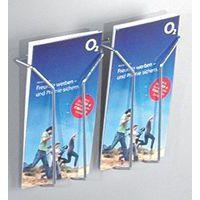 Casier pour dépliants Tec-Art - Casier DIN Long - Gris (lot de 2) - Image 2