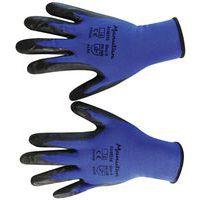 Gants de manutention nylon T10 Bleu/Noir - Image 5