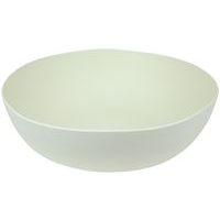 Lot de 6 saladiers Ø 25 cm en Pla blanc Plastorex