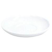 Lot de 6 sous tasses mélamine blanche Plastorex