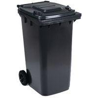 Conteneur mobile tri des déchets - 240 L - Gris - Manutan - Image principale