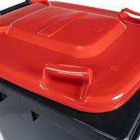 Conteneur mobile tri des déchets - 240 L - Rouge - Manutan - Image 5