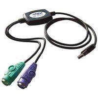 Adaptateur Aten UC10KM USB pour clavier et souris PS2
