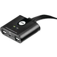 Hub Aten US424 4 ports USB 2.0 commutables vers 4 PC/MAC thumbnail image