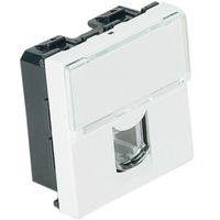 Plastron mosaic 45X45 1 port RJ11 - Image principale