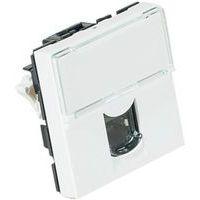 Plastron mosaic 45X45 1 port RJ45 cat 6 stp