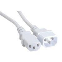 Rallonge d'alimentation C14 / C13 blanche - 0,6 m - Image principale