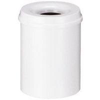 Corbeille à papier anti-feu V-Part 15 ltr blanc - Image principale