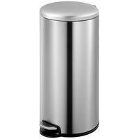Poubelle à pédale Maggey 30L inox mat - Image principale