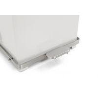 Conteneur à pédale industriel - 27 L, Coloris : Blanc - Image 2