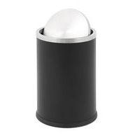 Corbeille à papier Swing - 10 L, Coloris : Noir - Image 2