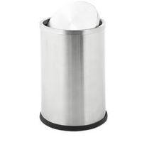 Corbeille à papier Swing - 10 L, Coloris : Gris - Image 2