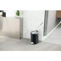 Poubelle à pédale Belle Deluxe 3L, Matériau : Acier thumbnail image 2