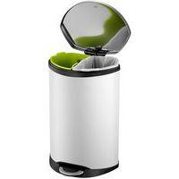 Poubelle Shell pour le tri sélectif 44L, Matériau : Acier inox thumbnail image 2