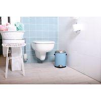 Poubelle à pédale Belle Deluxe 5 L  - EKO, Coloris : Bleu clair thumbnail image 2