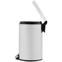 Poubelle à pédale Serene 20 ltr EKO blanc thumbnail image 2