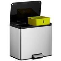 Poubelle à pédale Essential Recycler Step Bin 15+15 L inox m thumbnail image 10