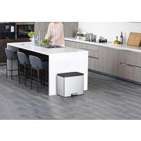 Poubelle à pédale Essential Recycler Step Bin 9+9+9 L inox m - Image 3