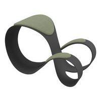 Siège assis debout Moon en résine Anth. assise chiné vert-jaune - Image principale