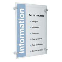 Crystal Sign - Plaque de porte A3 Portrait thumbnail image 2