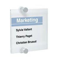 Crystal Sign - plaque de porte Carré 14.8 x 14.8 cm thumbnail image 2