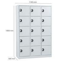 Vestiaire multicases à casiers Modulo - Sur socle - Manutan Expert - Image 5