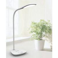 Lampe de bureau avec recharge de téléphone Tom QI - Aluminor - Image 3