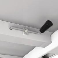 Bureau droit Kelli ergonomique à manivelle Blanc 120 cm - Image 3