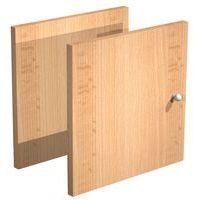 Lot de 2 portes pour meuble de rangement Maxicube - Hêtre - Image principale