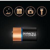 Lot de 2 Pilesithium haute puissance Duracell CR2 3 V thumbnail image 2
