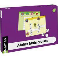 Atelier mots croisés pour 4 enfants - Nathan