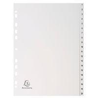 Lot de 20 Intercalaires imprimés numériques pp blanc 20 positions - a4 - Image principale