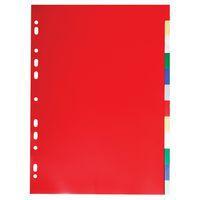 Lot de 50 Intercalaires polypropylène souple 12 positions - a4 - Image principale