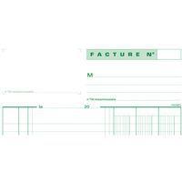 Lot de 5 Manifold factures avec tva 29,7x21cm 50 feuillets dupli thumbnail image 2
