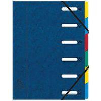 Trieur harmonika® avec élastiques 6 compartiments assortis (lot de 8) - Image principale