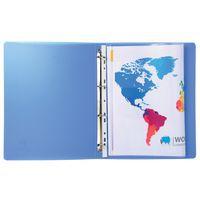 Lot de 5 Sachet 10 pochettes perforées polypropylène lisse a3 pliées - Image principale