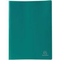 Protège-documents vert PP souple pochettes opaque 60 vues A4 (lot de 15) - Image principale