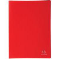 Protège-document rouge PP souple pochettes opaque 60 vues A4 (lot de 15) - Image principale