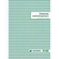 Lot de 5 Manifold factures micro-entrepreneur 29,7x21cm 50 feuillets - Image principale