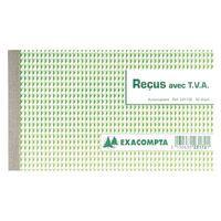 Lot de 20 Manifold reçus avec TVA 10,5x18cm 50 feuillets dupli - Image principale