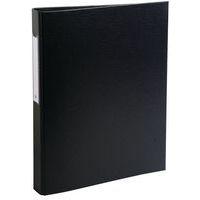 Lot de 10 classeurs rembordé PP 2 anneaux rond 25mm sur 3eme Noir - Image principale