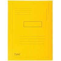 Lot de 50 chemises imprimée à 2 rabats forever 280g/m² - 24x32cm Jaune - Image principale