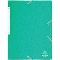 Lot de 25 chemises maxi capacity carte lustrée 425gm²  A4 Vert - Image principale