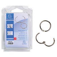 Lot de 10 Blister de 10 anneaux articulés - diamètre 25mm - Image principale