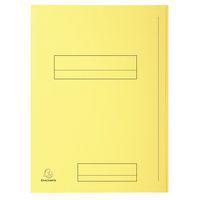 Lot de 5 paquets 50 chemise imprimée 2 rabats super 250 24x32cm Canari - Image principale