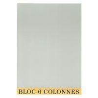Bloc de contrôle comptable 29,7x21cm 6 col. 70 feuillets thumbnail image