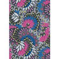 Pochette 20 feuilles 30x40 cm couleur bleu violet - Décopatch - Image principale