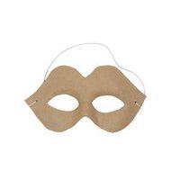 Masque charme en papier mâché à décorer - Décopatch