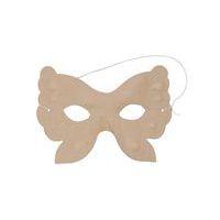 Masque enfant papillon en papier mâché à décorer - Décopatch thumbnail image