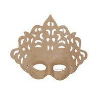 Masque princesse en papier mâché à décorer - Décopatch